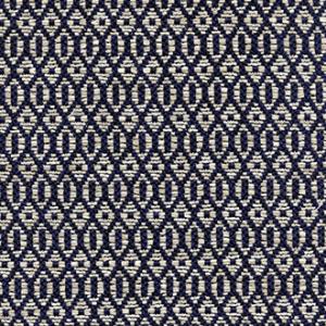 GRAND COUSSIN CARRE (60X60) | Lontano jacquard - Bleu foncÃ©